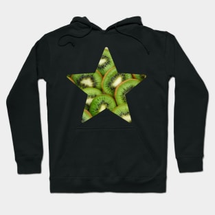 Kiwi Fruit Star Hoodie